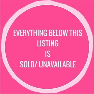 Items Below are 🛑SOLD🛑